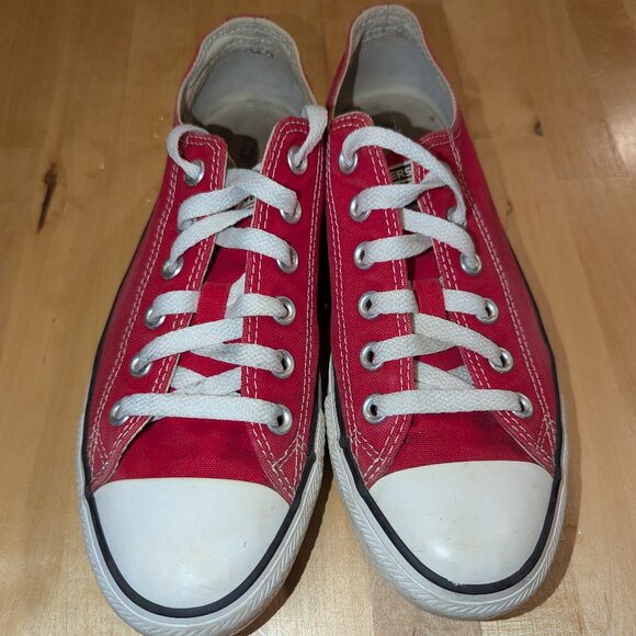 Red Converse All-Star canvas - Mens 6/Women's 8 - Picture 1 of 5